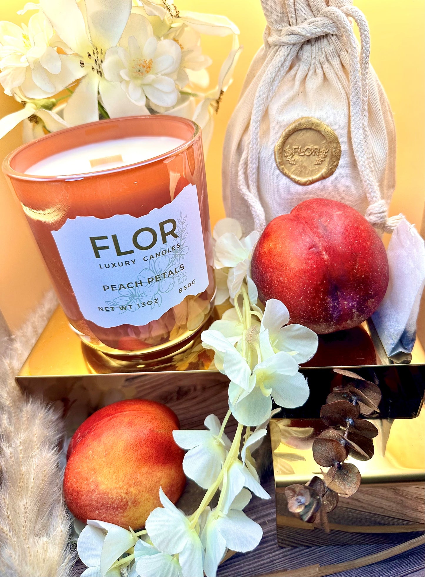 Peach Petals 13oz