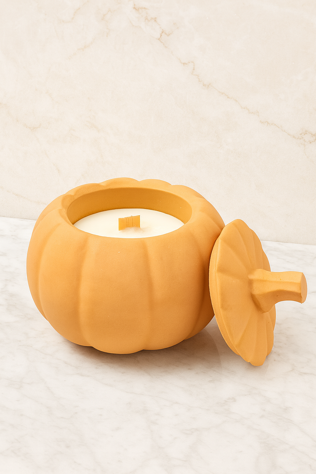 Perfect Pumpkin Luxury Concrete Candle - Limited Edition