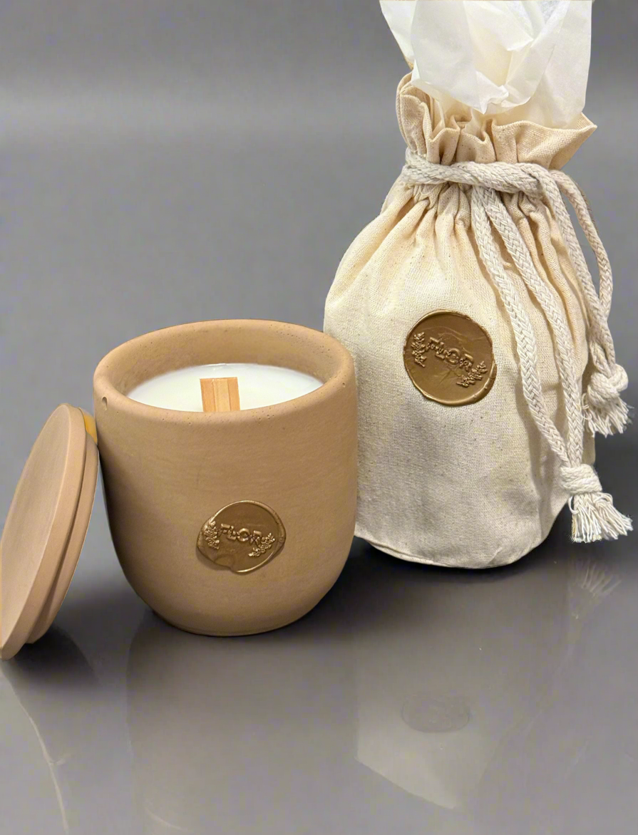 Dubai Dreams Concrete Candle