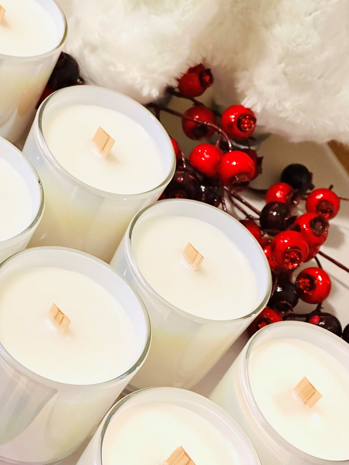 White Christmas Candle 8oz