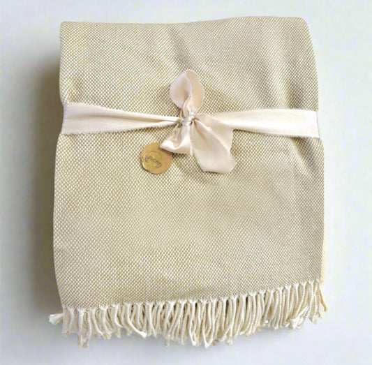 100% Cotton Throw Blanket
