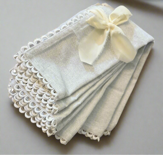 100% Egyptian Cotton Dinner Napkins