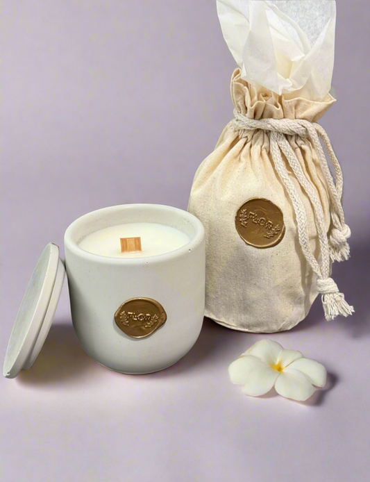 Arabian Aura Concrete Candle